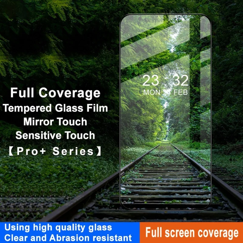 IMAK Pro+ Series For vivo X200 Pro mini 5G Tempered Glass Full Screen Protector Sensitive Touch Film