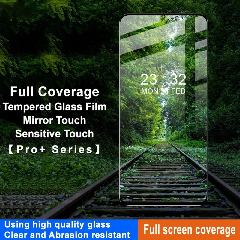 IMAK Pro+ Series For Honor X60 5G Tempered Glass Full Screen Protector Sensitive Touch Film