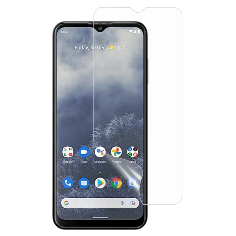 Per Nokia G60 5G Ultra Clear Soft PET Screen Protector Anti-scratch Bubble-free Screen Protective Film