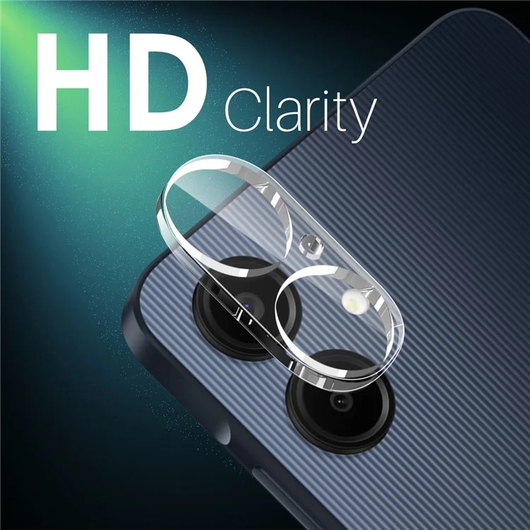 NORTHJO Protector de lente de cámara de cristal templado HD transparente de cobertura total 3D para Samsung Galaxy A06