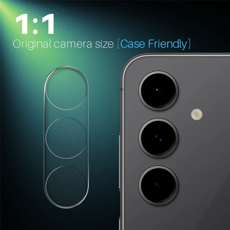 NORTHJO Voor Samsung Galaxy S25+ Camera Lensbeschermer Gehard Glas HD Heldere 3D Volledige Bescherming