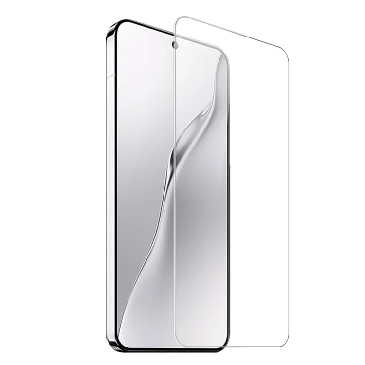 NORTHJO A++ Protecteur d'écran en verre trempé pour Xiaomi 15, compatible avec le déverrouillage par empreinte digitale, film d'écran clair de 0,2 mm et 2,5D