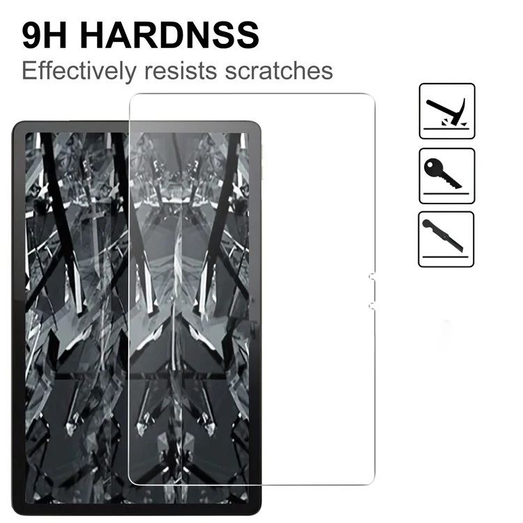 For Samsung Galaxy Tab Active4 Pro Anti-explosion Arc Edge Tempered Glass Film HD Clear Full Screen Protector