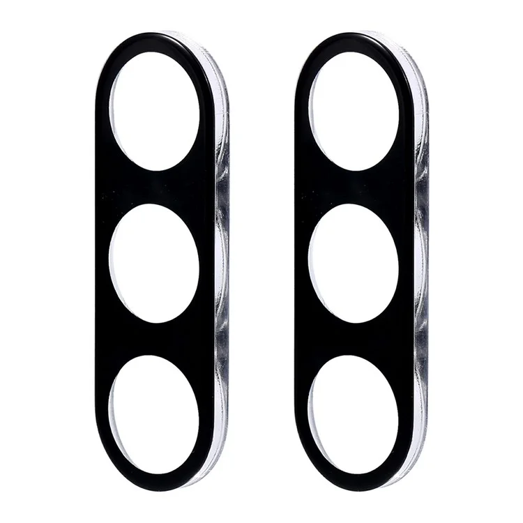2 peças para o Samsung Galaxy A16 4G / 5G Protetor de lente da câmera Borda arcada 3D Anti-Arranhões Película de vidro temperado para lente