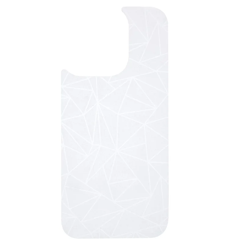 For iPhone 16 Pro Max Back Screen Protector Soft PET Film Diamonds Pattern 