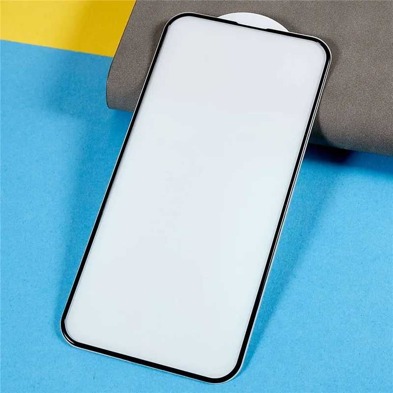 For iPhone 14 / 13 / 13 Pro 6.1 inch Anti-explosion PC Edge Tempered Glass Film HD Clear Full Glue Full Screen Protector