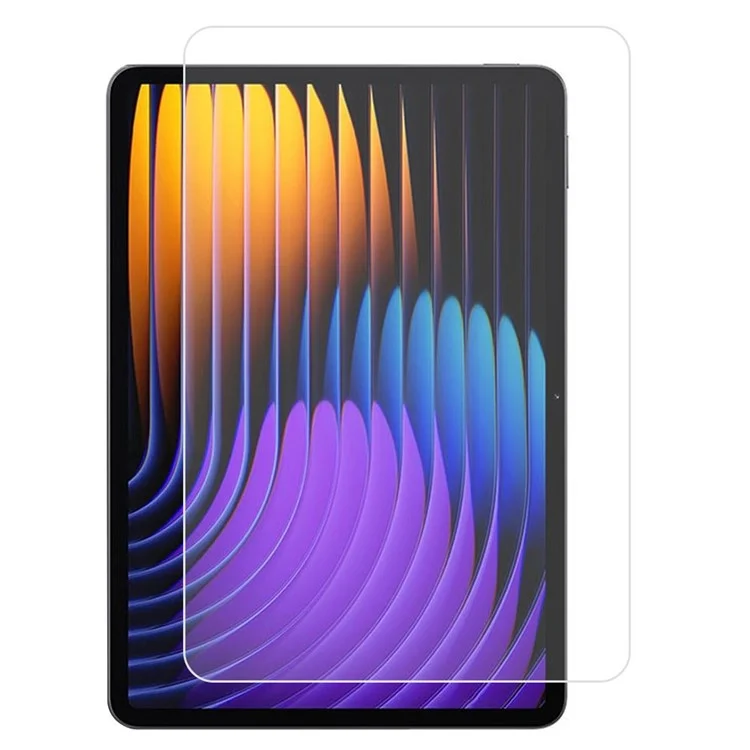 Per Xiaomi Pad 7 / Pad 7 Pro Pellicola in vetro temperato 0,3 mm Bordo arcuato Full Screen Protector HD