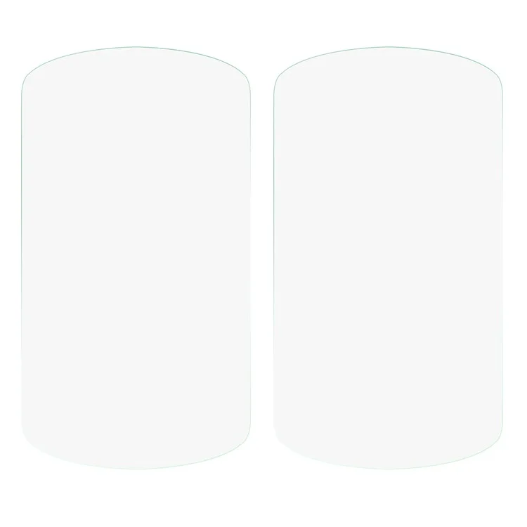 2Pz / Set Protezione Schermo in Vetro Temperato per GARMIN Edge Explore 2, Pellicola Protettiva in Vetro Temperato ad Arco da 2,5D ad Alta Definizione