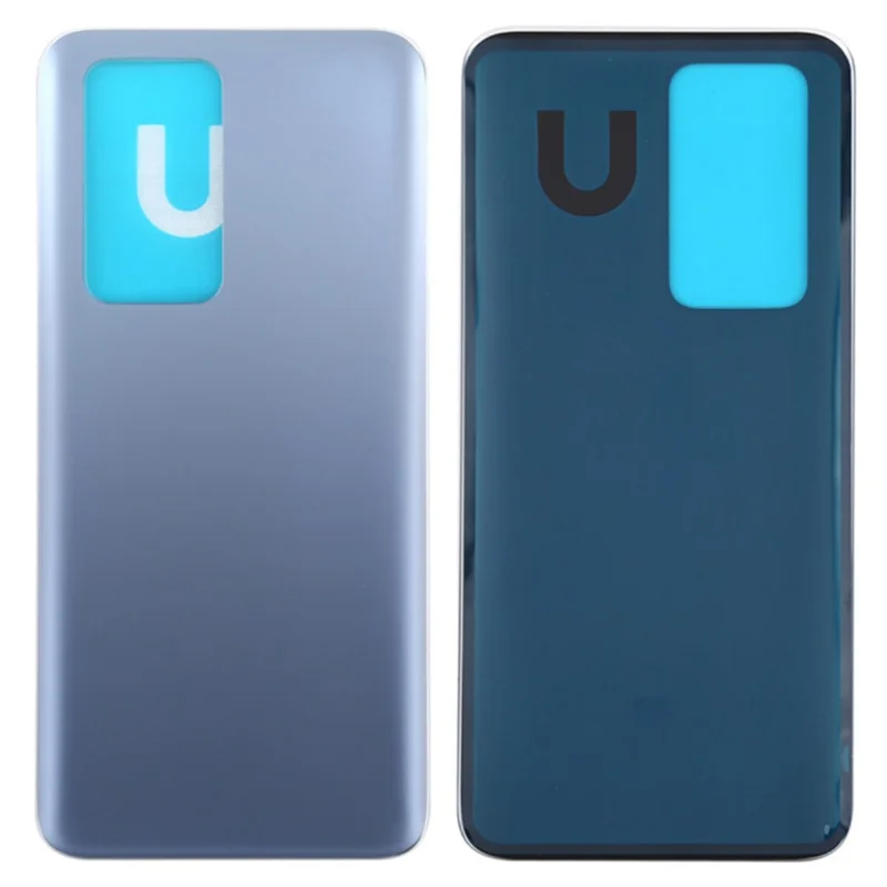 For Huawei P40 Pro Back Battery Housing Cover Replacement (without Logo) - Silver
