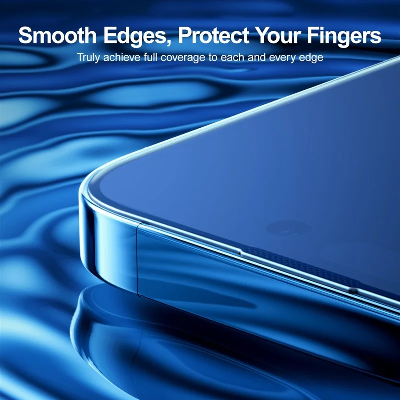 JOYROOM JR-Z36 For iPhone 15 Pro Max 2.5D Anti-Spy Full Screen Protector High Aluminium-Silicon Glass Film