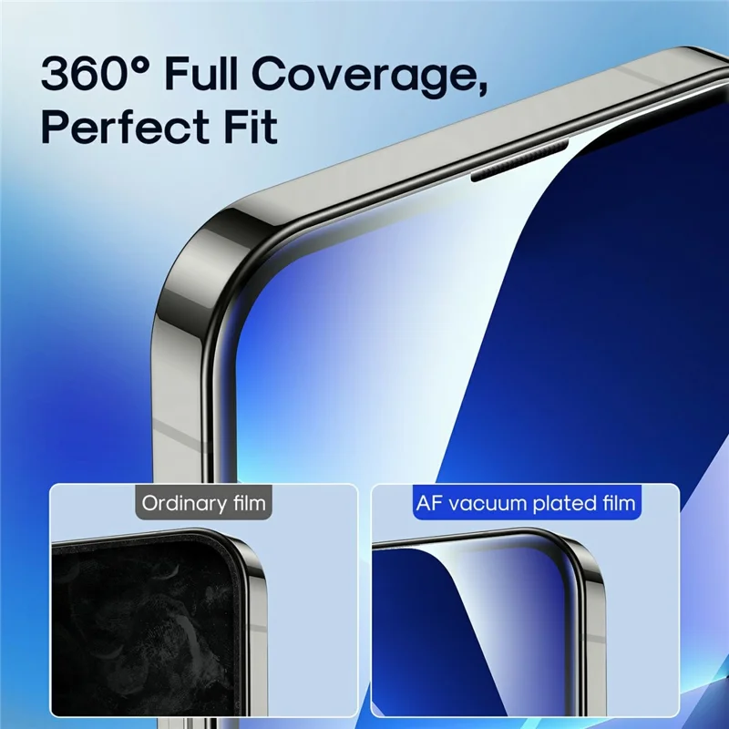 JOYROOM JR-Z22 For iPhone 15 Pro Silk Printing Screen Protector 2.5D High Aluminium-Silicon Glass Film