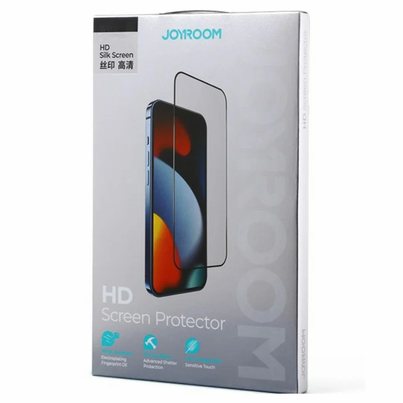 JOYROOM JR-Z22 For iPhone 15 Pro Silk Printing Screen Protector 2.5D High Aluminium-Silicon Glass Film