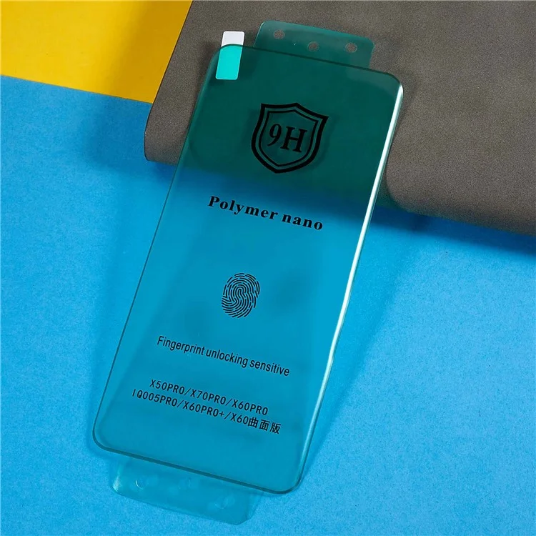 For vivo X50 Pro 5G / X60 Pro 5G (Global) / X70 Pro Ceramic Silicon Carbide Screen Protector Curved Anti-explosion Screen Film