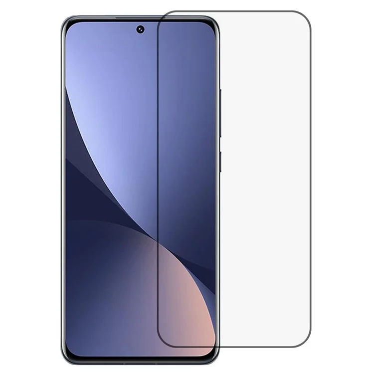Geschwungener Vollabdeckender Keramik-Displayschutz für Xiaomi 12X 5G / 12 5G / 12S 5G, Siliziumkarbid HD-Klar-Displayschutz