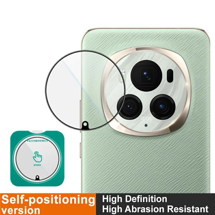 IMAK For Honor Magic6 Pro 5G Camera Lens Protector Tempered Glass Lens Film with Self-Positioning Frame