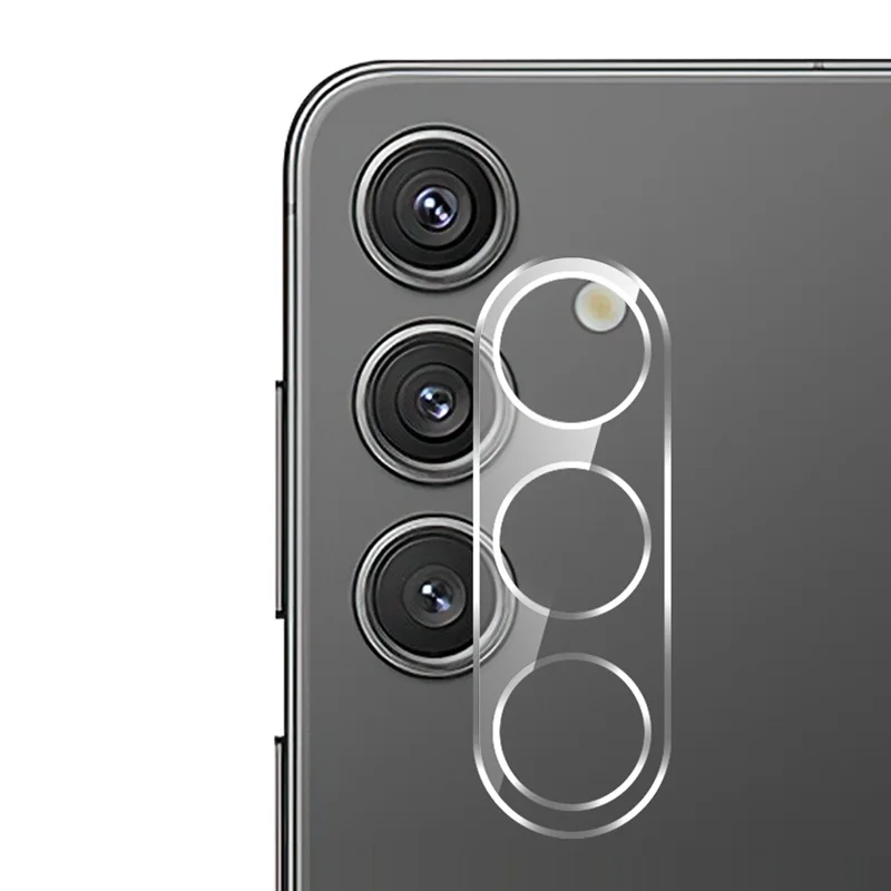 For Samsung Galaxy S25 Camera Lens Protector Arc Edge Clear Tempered Glass Film