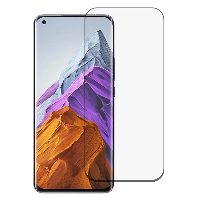 For Xiaomi Mi 11 / Mi 11 Pro Full Cover Ceramic Silicon Carbide Curved Screen Protector Anti-explosion Anti-scratch Film