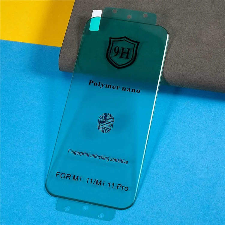 For Xiaomi Mi 11 / Mi 11 Pro Full Cover Ceramic Silicon Carbide Curved Screen Protector Anti-explosion Anti-scratch Film