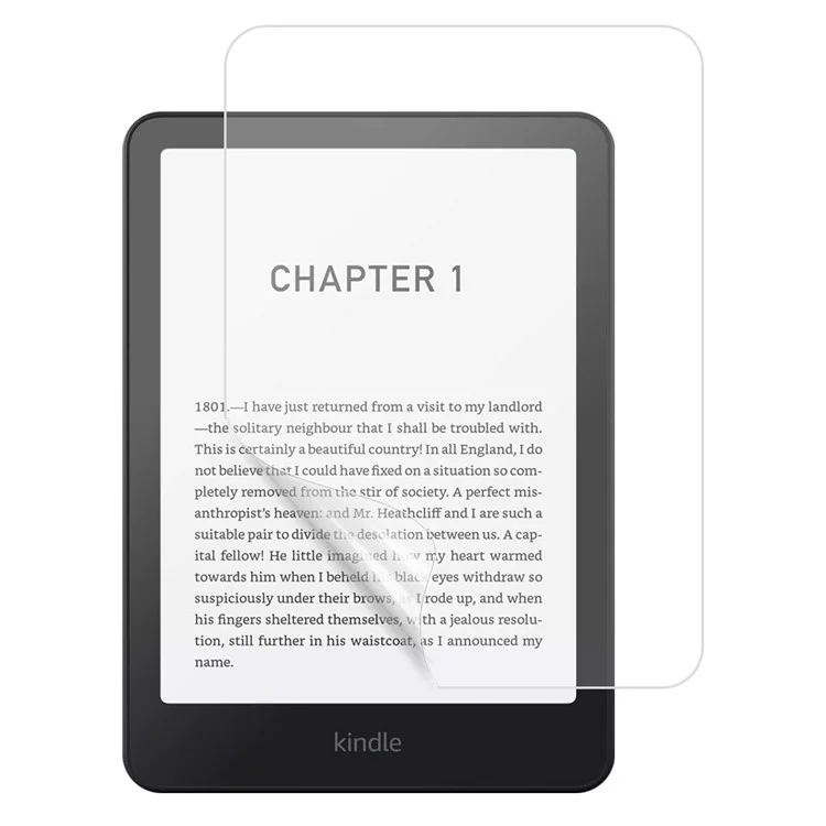 Protecteur d'écran plein écran haute définition en film PET pour Amazon Kindle Paperwhite (2024)