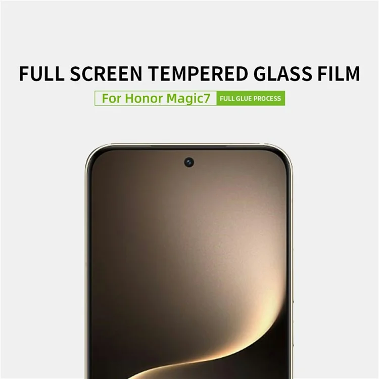PINWUYO JK Series-2 für Honor Magic7 5G gehärteter Glasfilm 9H Vollbildschutz (Ultraschall-Fingerabdruckentriegelung)