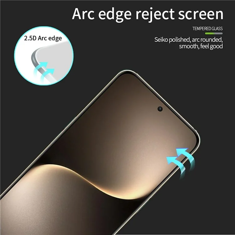 PINWUYO JK Series-2 für Honor Magic7 5G gehärteter Glasfilm 9H Vollbildschutz (Ultraschall-Fingerabdruckentriegelung)