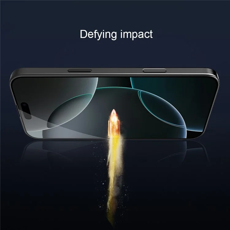 NILLKIN 3D CP+MAX For iPhone 16 Pro Max Screen Protector Full Coverage Anti Explosion AGC Glass Film