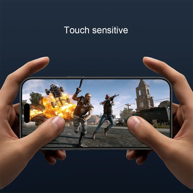 NILLKIN 3D CP+MAX For iPhone 16 Pro Screen Protector Full Coverage Anti Explosion AGC Glass Film