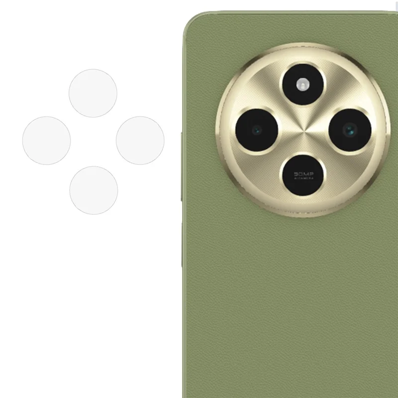Protezione obiettivo fotocamera per Xiaomi Redmi 14C 4G / 14R 5G / Poco C75 4G Pellicola in vetro temperato ad alta chiarezza