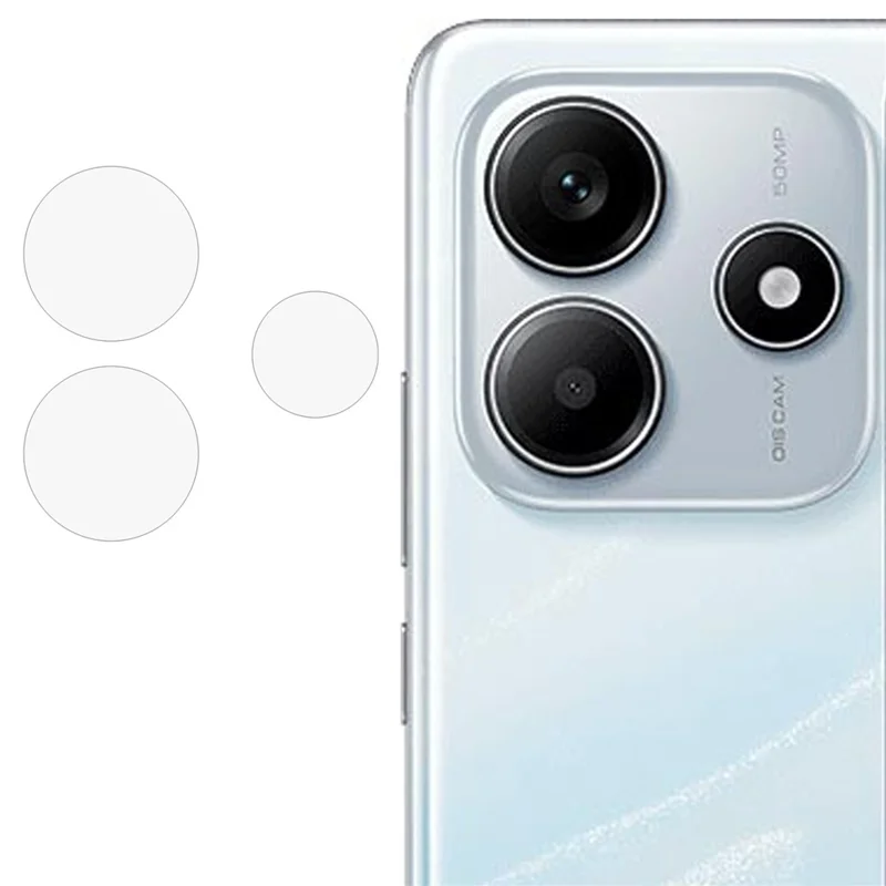 For Xiaomi Redmi Note 14 5G Camera Lens Protector High Clarity Tempered Glass Lens Film
