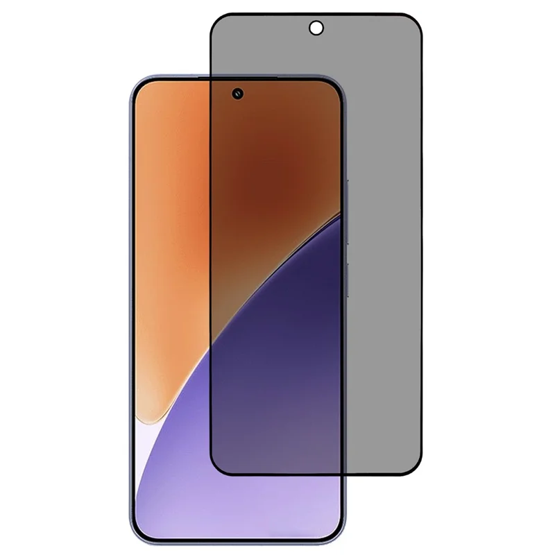 For Xiaomi 15 Anti-Spy Screen Protector High Aluminium-Silicon Glass Film