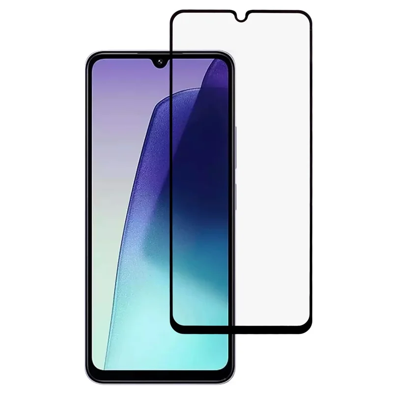 Dla Xiaomi Redmi A4 5G, folia pełnego ekranu z jedwabnym nadrukiem, przeźroczysta folia z pełnym klejem HD