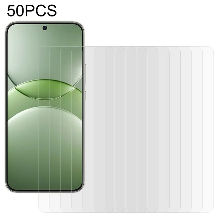 50 шт. Для Huawei nova 13 Защитная пленка для экрана Ультра-прозрачная с полным клеем Закаленное стекло