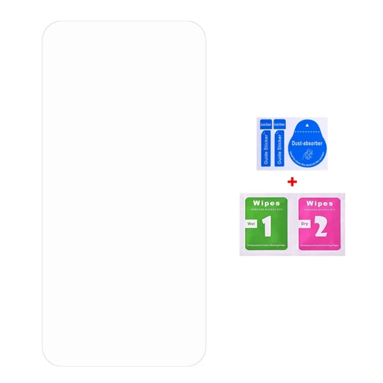 50 pièces pour Xiaomi Redmi Note 14 5G Protecteur d'écran Ultra Clear Full Glue Tempered Glass Film