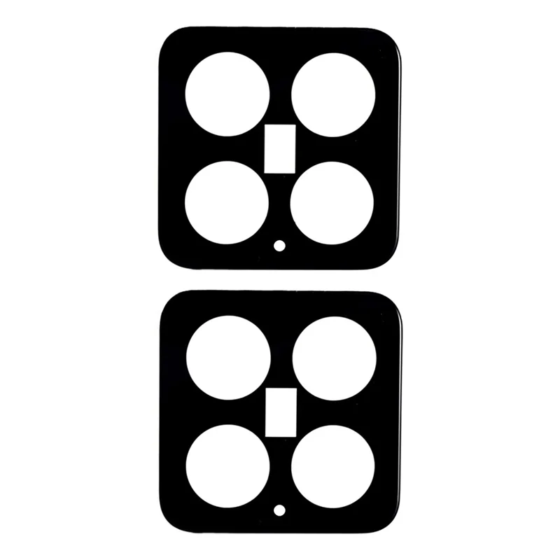 2Pcs For Xiaomi 15 Camera Lens Protector Silk Printing Tempered Glass Rear Lens Film