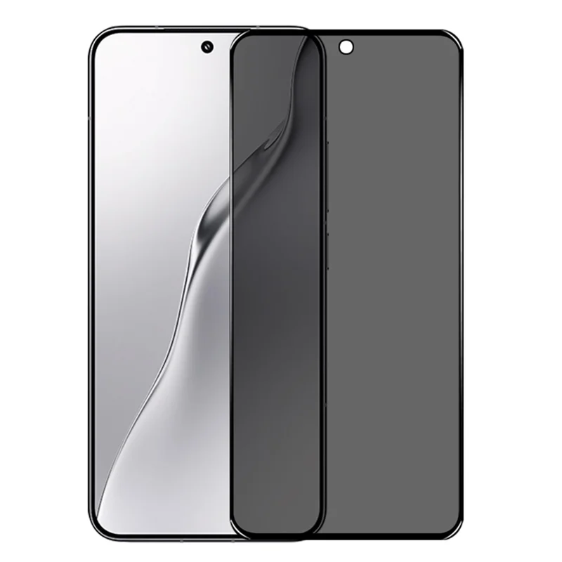 NORTHJO A++ For Xiaomi 15 Privacy Screen Protector Support Fingerprint Unlock High Aluminium-Silicon Glass 0.3mm Film