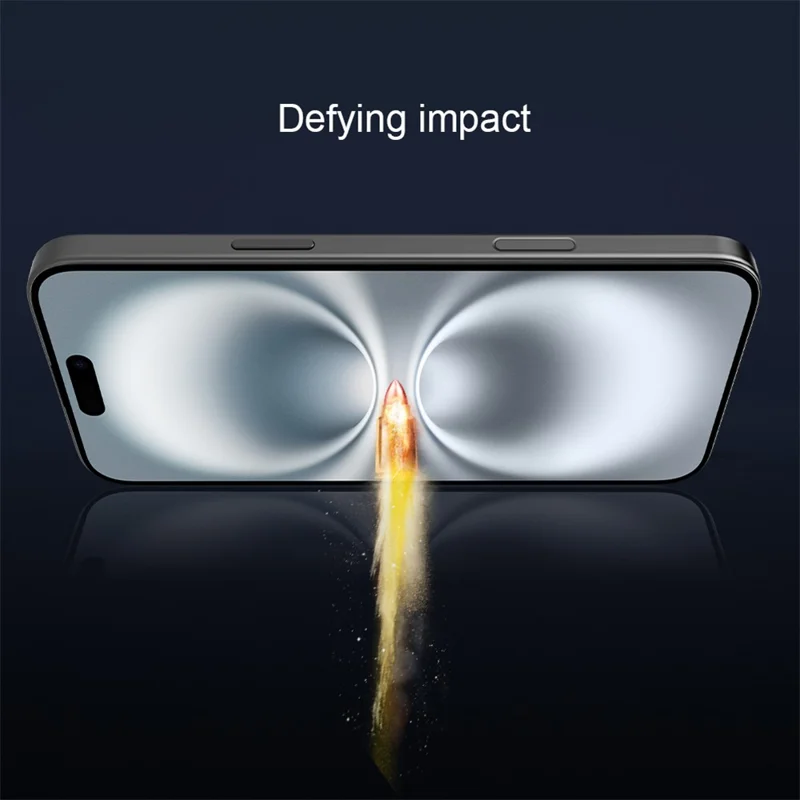 NILLKIN 3D CP+MAX For iPhone 16 Plus Screen Protector Full Coverage Anti Explosion AGC Glass Film