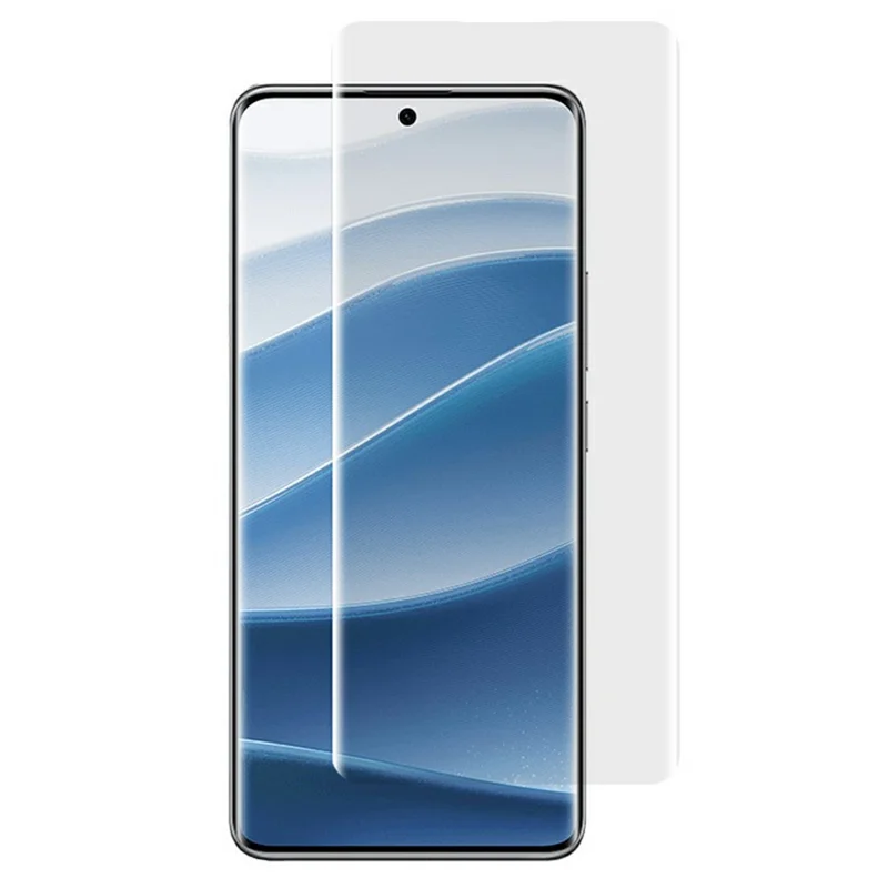 RURIHAI For Xiaomi Redmi Note 14 Pro 5G / Poco X7 5G Screen Protector 3D UV Glue High Aluminum-Silicon Glass Film