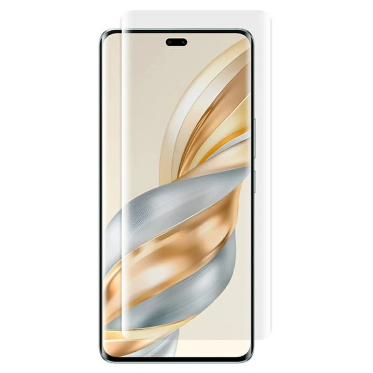 RURIHAI For Honor X60 Pro 5G Screen Protector 3D UV Glue High Aluminum-Silicon Glass Film