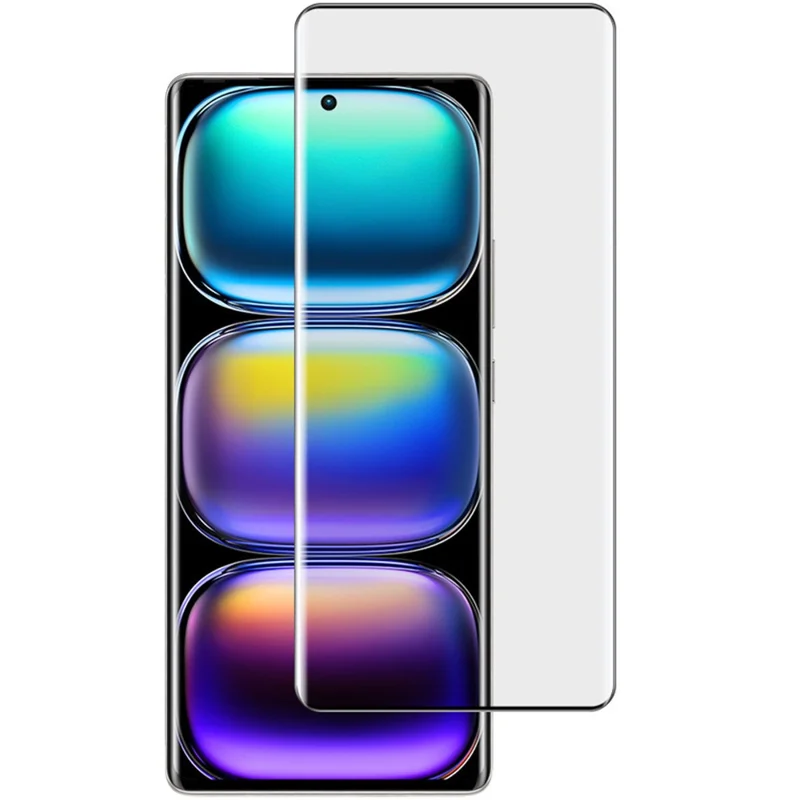 IMAK لجهاز Infinix Hot 50 Pro+ 4G واقي شاشة من الزجاج المقوى بتقنية الانحناء ثلاثي الأبعاد
