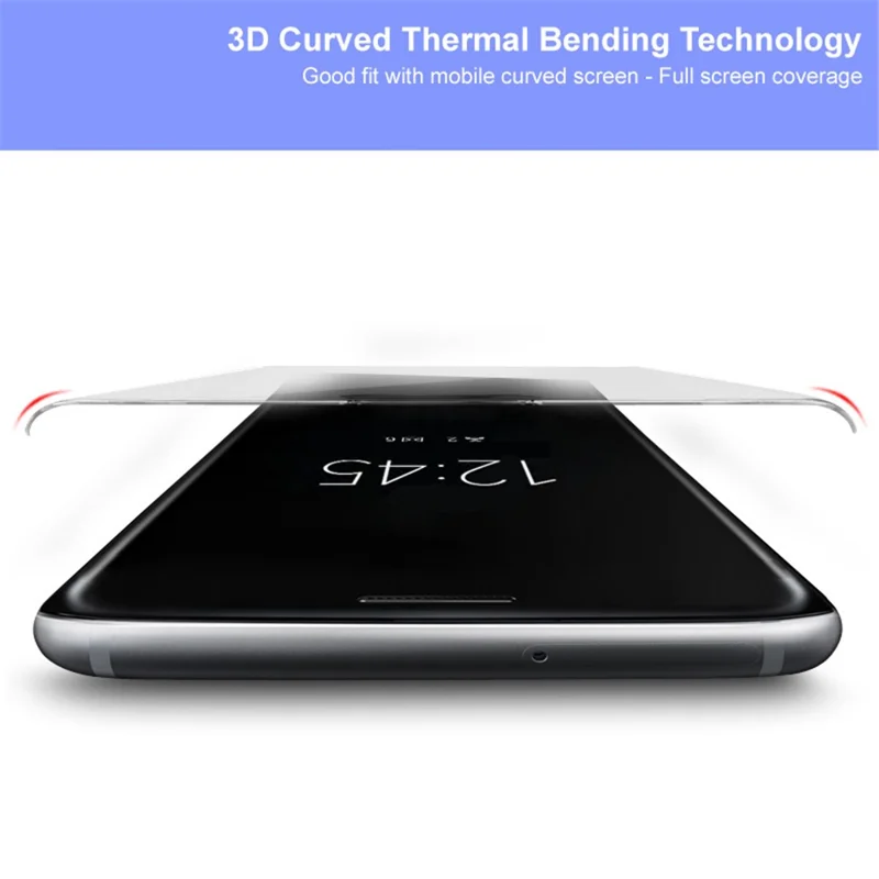 IMAK لجهاز Infinix Hot 50 Pro+ 4G واقي شاشة من الزجاج المقوى بتقنية الانحناء ثلاثي الأبعاد