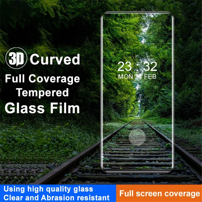 IMAK voor Xiaomi 15S Pro / 15 Pro Gehard Glas Screenprotector 3D Gebogen Rand