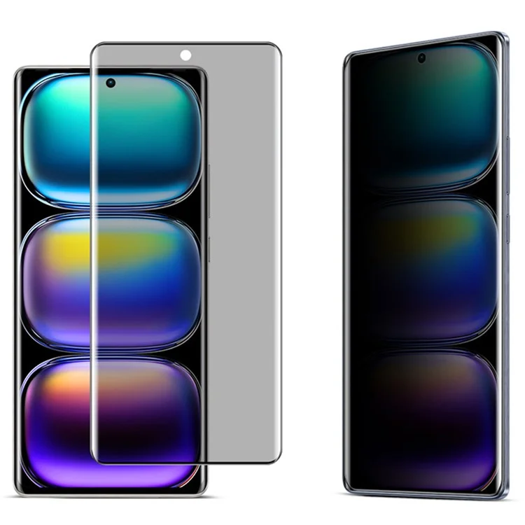 IMAK для Infinix Hot 50 Pro+ 4G Anti-Spy Full Cover Screen Protector Tempered Glass Film