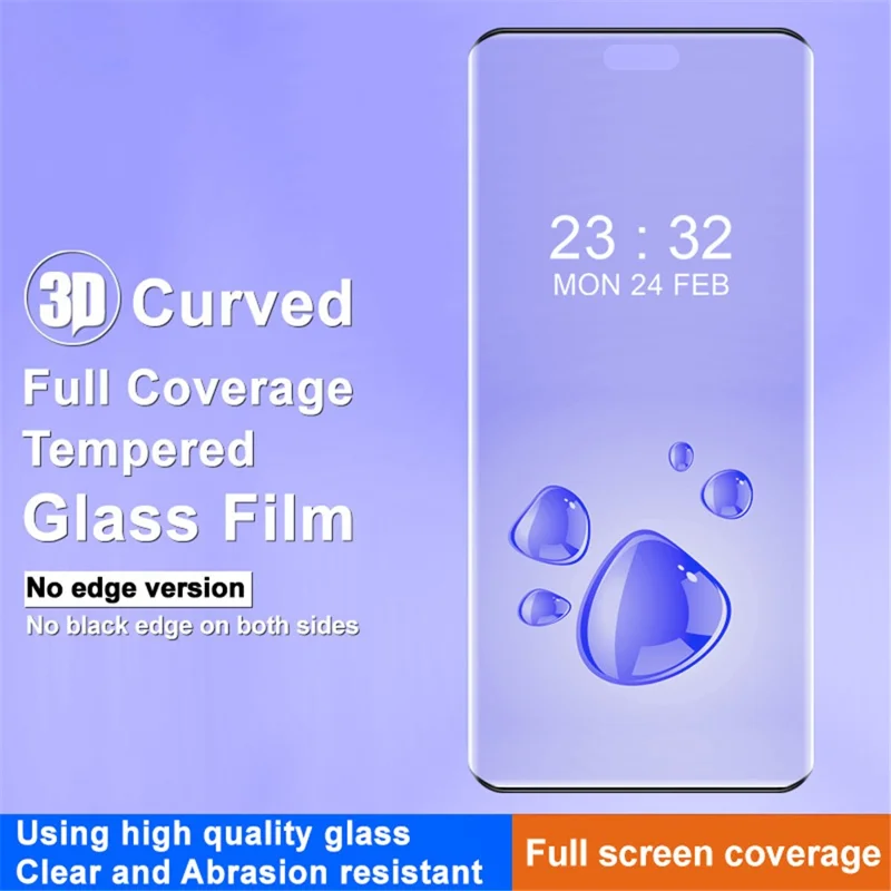 IMAK For Huawei nova 13 Pro 5G 3D Curved Tempered Glass Full Screen Protector (No Edge Version)