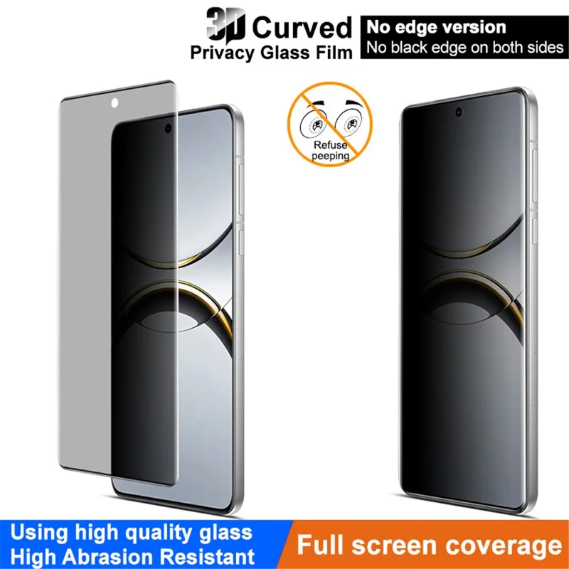 IMAK For Oppo Find X8 Pro 5G Anti-Spy Tempered Glass Screen Protector (No Edge Version)