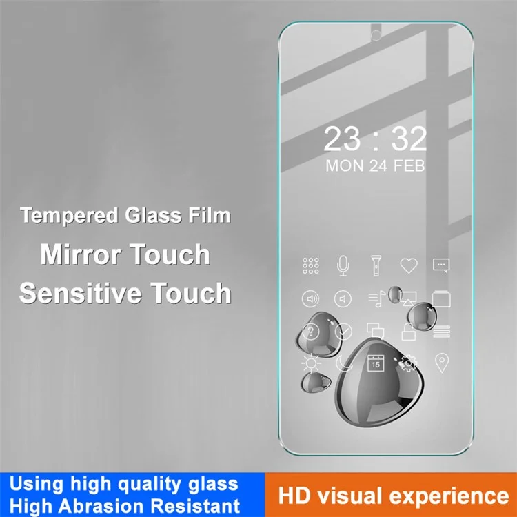 IMAK H Series For Xiaomi 15 / 15 Custom Edition Tempered Glass Screen Protector Shatter-Proof Protection