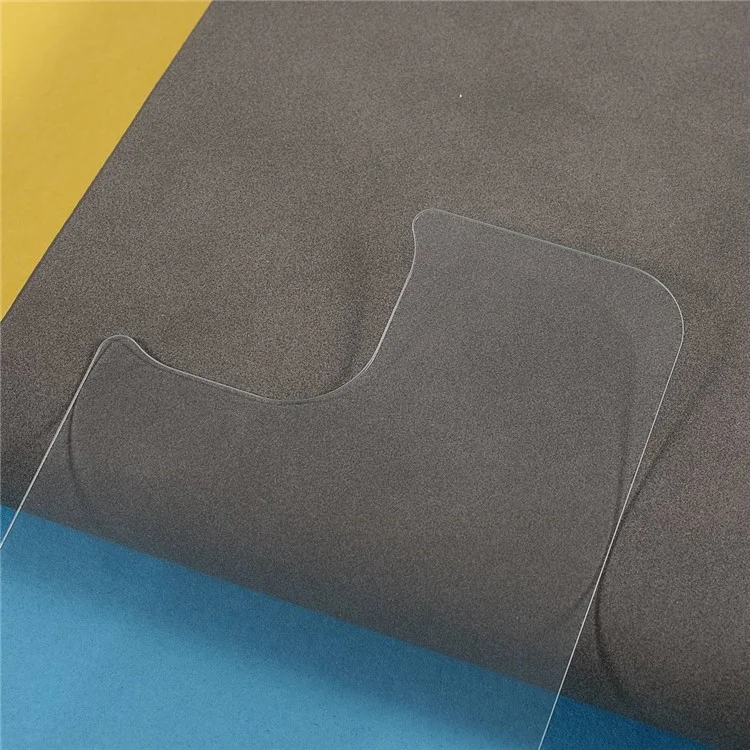For iPhone 14 Back Phone Protector 2.5D Arc Edge 9H Hardness Tempered Glass HD Clarity Anti-Scratch Rear Film