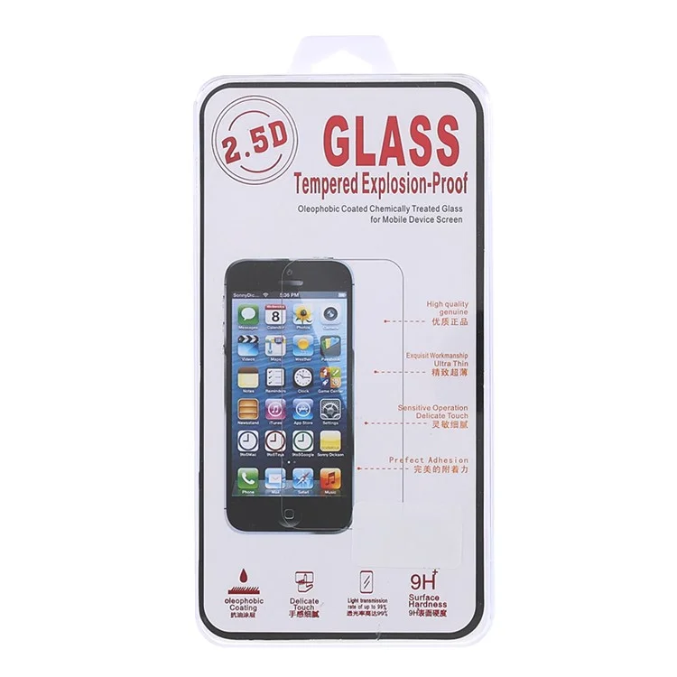 For iPhone 14 Back Phone Protector 2.5D Arc Edge 9H Hardness Tempered Glass HD Clarity Anti-Scratch Rear Film