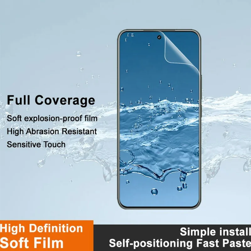 IMAK Hydrogel Film 4th Gen for Xiaomi 15 / 15 Custom Edition Full Screen Protector Ultra Clear Soft TPU Film