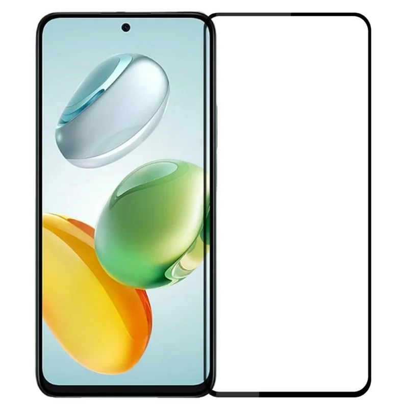 Protetor de tela de vidro de alumínio-silício 9H de tela cheia para PINWUYO JK Series-2 para Honor X7c 4G / 200 Smart 5G
