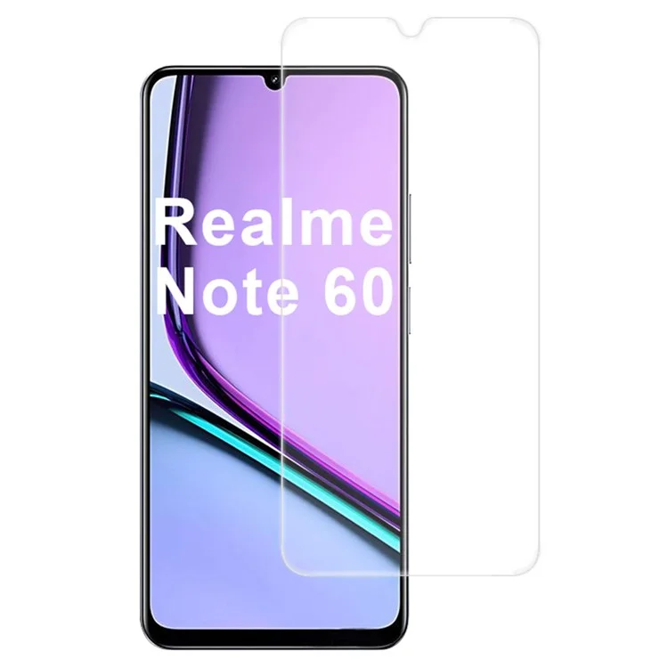 Für Realme Note 60 Displayschutzfolie aus hochwertigem Aluminium-Silizium-Glas, 0,33 mm, 2,5D